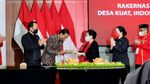 Momen Megawati dan Jokowi Hadir di Rakernas II PDIP