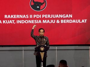 Ekspresi Megawati Saat Dipuji Cantik oleh Jokowi