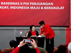 Hasto: Megawati Sering Beri Kejutan saat Penutupan Rakernas PDIP