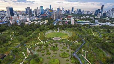 Ciamik, Bangkok Punya Hutan Kota yang Sangat Luas dan Seindah Ini