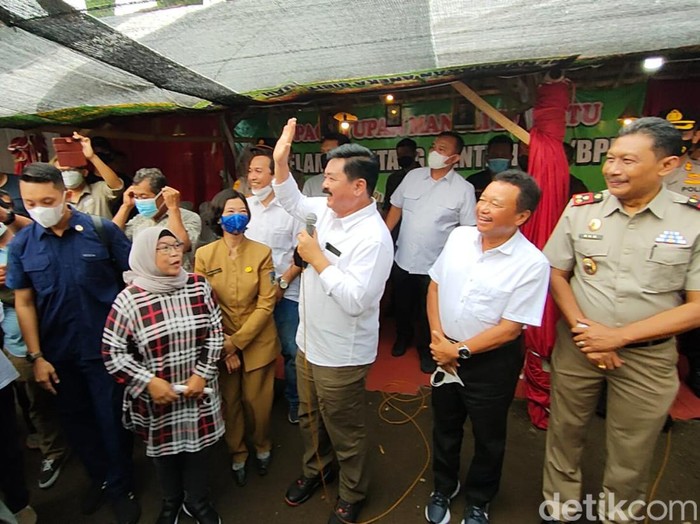 Menteri ATR/BPN Hadi Tjahjanto tuntaskan masalah tanah di Kediri