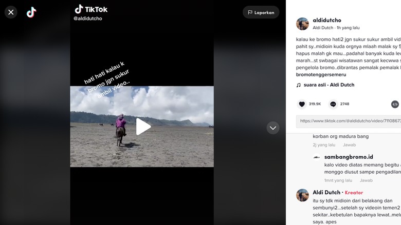 Pemalakan di Bromo Pemalakan di Bromo