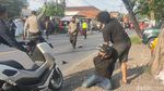 Penangkapan Penyerang Pesilat di Depan Mapolsek Cerme Gresik