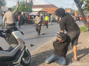 Momen Dramatis Penangkapan Terduga Penyerang Pesilat di Gresik