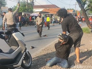Momen Dramatis Penangkapan Terduga Penyerang Pesilat di Gresik
