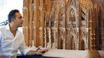 Pengungsi Suriah Bikin Miniatur Gereja Cologne, Mirip Banget Aslinya