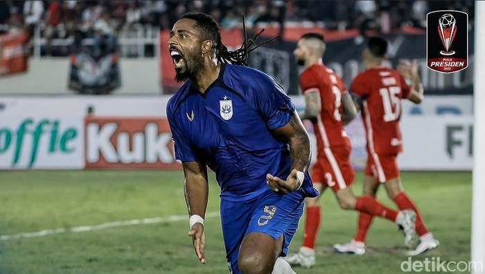Penyerang PSIS Semarang Carlos Fotes, Selasa (21/6/2022).