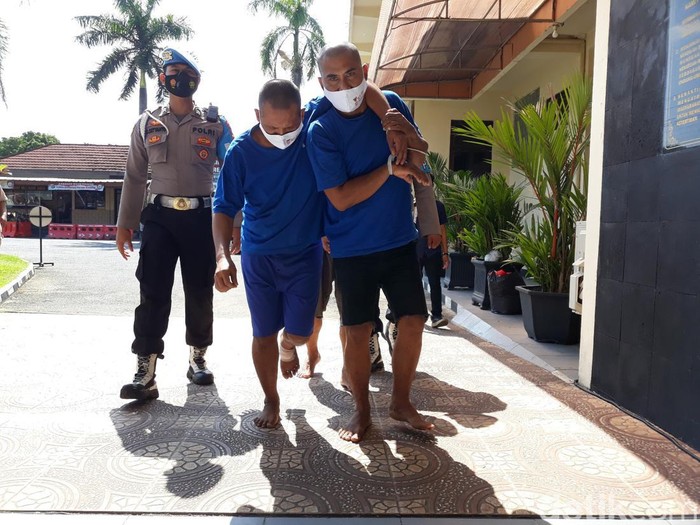 Polisi meringkus sindikat maling rokok lintas provinsi di Bantul, Selasa (21/6/2022).