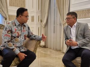 Sejumlah Politikus NasDem Sambangi Anies di Rumah Dinas, Bahas Apa?
