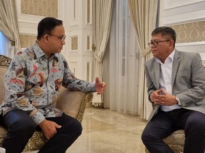 Sejumlah Politikus NasDem Sambangi Anies di Rumah Dinas, Bahas Apa?