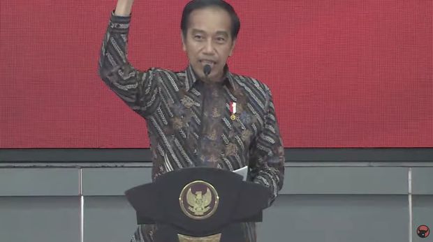 Presiden RI Jokowi di Rakernas II PDI Perjuangan Desa Kuat, Indonesia Maju dan Berdaulat - 21 Juni 2022