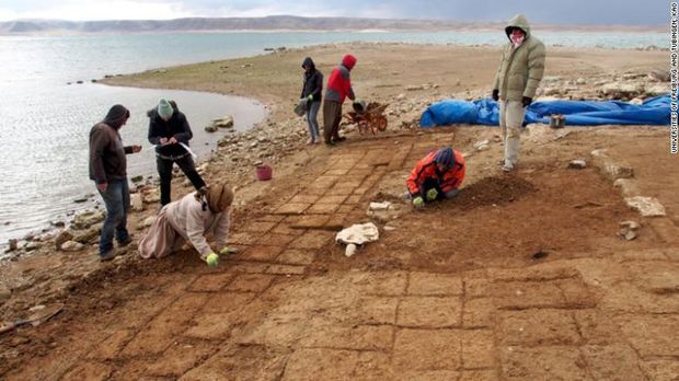 Sungai Tigris Iraq (Universities of Freiburg and Tubingen via CNN.com)