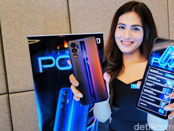 Penampakan Tecno Pova 3, HP Rp 2 Jutaan untuk Main Game Mobile
