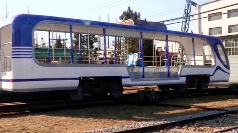 Trem wisata di Korea Utara Trem wisata di Korea Utara