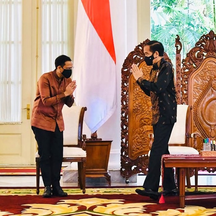 Nadiem ucapkan selamat ulang tahun kepada Jokowi