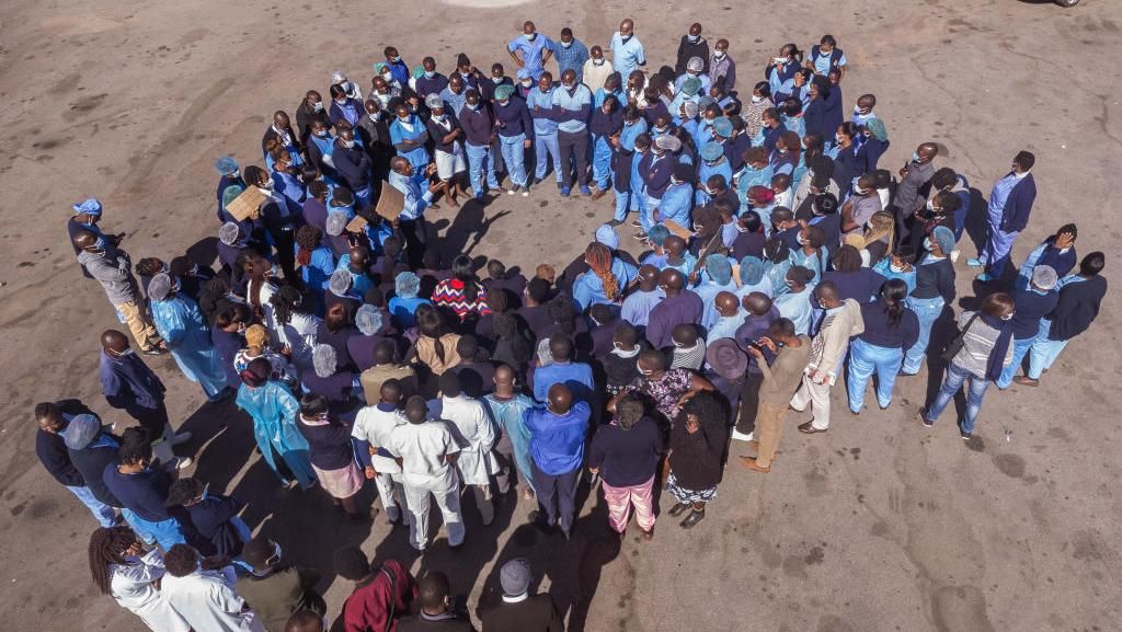 Gaji Naik Tipis, Dokter dan Perawat di Zimbabwe Mogok Kerja