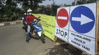 Diketahui jalan M Hasibuan merupakan salah satu akses warga Bekasi menuju Jakarta.