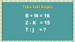 Teka-teki untuk Pemanasan Otak Kamu, Sanggup Jawab Semua?