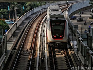 Alasan DKI Lanjutkan LRT Rute Velodrome-Manggarai: Big Bone Angkutan Umum