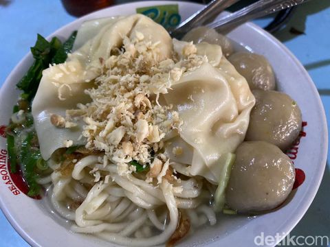 Bakso di Warung Bakso Aci Ciamis