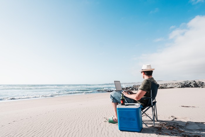 Ilustrasi Digital Nomad