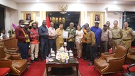 Sambangi Kemendagri, DRPD-Tokoh Masyarakat Papua Dukung Pemekaran DOB