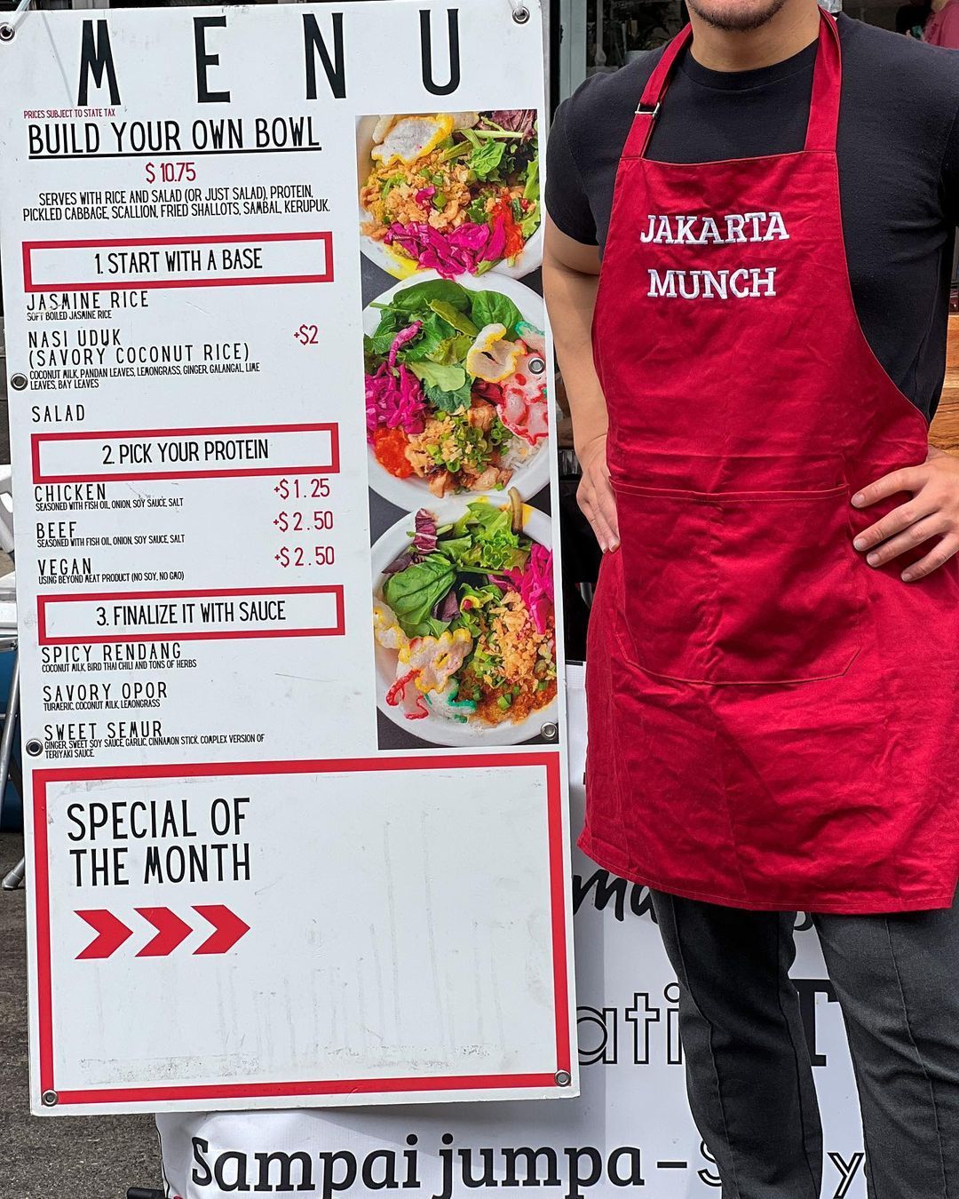 Jakarta Munch, kedai makanan Indonesia di New York