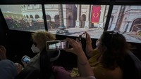 Pengunjung akan disajikan penampakan kota Roma Kuno yang meliputi Roma Forum, Colosseum, Bukit Palatine, Circus Maximus, dan Teater Marcellus dengan teknologi VR bebas kacamata khusus.  