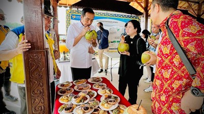 5 Foto Kebersamaan Jokowi dan Puan di IKN
