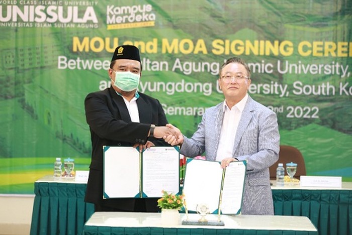 Kyungdong University Undang Mahasiswa Unissula