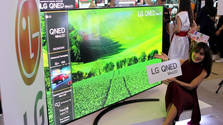 PT. LG Electronics Indonesia resmi memasarkan varian terbesar salahsatu TV premium miliknya, LG QNED Mini LED TV. Hajatan terbesar tahunan Jakarta, Jakarta Fair 2022, dipilih sebagai panggung perdana TV berbentang layar 86 inci yang membawa kolaborasi dua teknologi tercanggih LG saat ini dalam pengembangan LCD TV yaitu Quantum Dot NanoCell dan Mini LED.