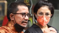 Nikita Mirzani pun berharap jika kasus tersebut lekas selesai. Pool/ Palevi S/detikFoto