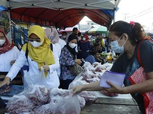 Pemprov Lampung Gelar Operasi Pasar saat Harga Cabai Merah Mahal