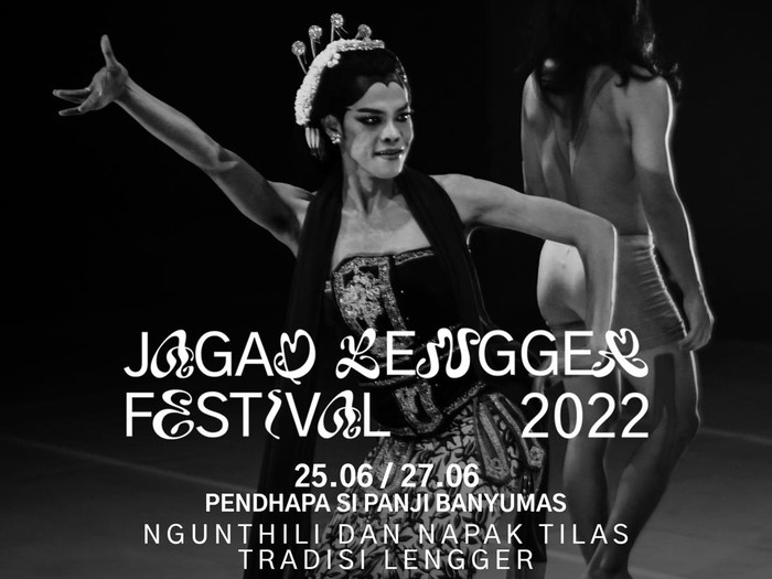 Poster Jagad Lengger Festival 2022 yang akan diselenggarakan di Banyumas pada 25-27 Juni 2022.