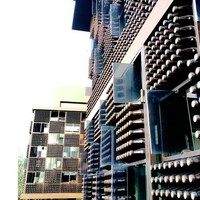 Ide bisa muncul dari mana saja. Waktu itu pekerja yang membangun rumah saya sering mengonsumsi minuman berenergi itu. Botol-botolnya jadi sampah, lama-lama numpuk. Dari situ mulai ada ide, apalagi saat kena sinar matahari menarik juga, ujar pria kelahiran Bandung, 4 Oktober 1971 itu kepada detikcom pada 2013 lalu. (Foto: Instagram/@fatyanosa)