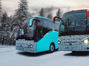 Ekstrem! Model Bus Terbaru Setra Uji Jalan di Suhu -40 derajat Celcius