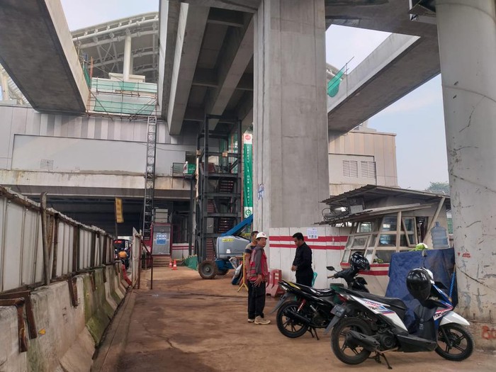 Stasiun LRT Cawang/Kholida Qothrunnada-detikcom
