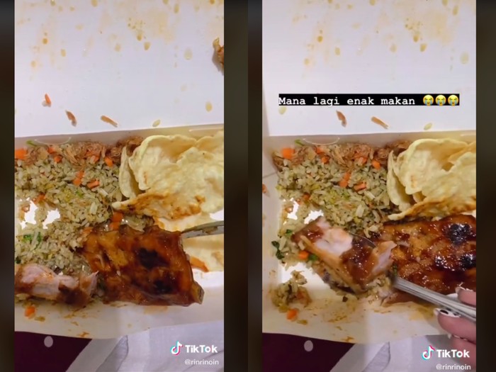 Tak sengaja makan nasi goreng babi