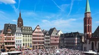 Kali ini ada kota dari Jerman, Frankfrut. Jaringan keuangan dan transportasi globalnya membuat Frankfrut berhasil menempati posisi ke tujuh. (Getty Images)
