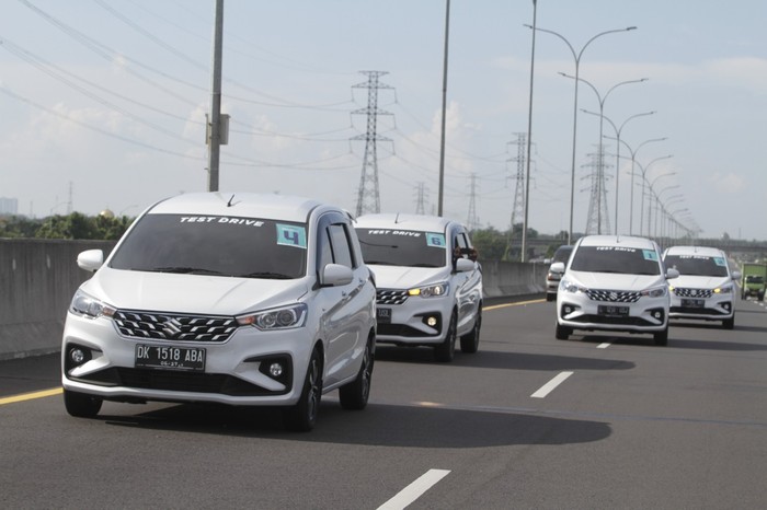 All New Ertiga Hybrid diuji Surabaya-Malang-Surabaya.