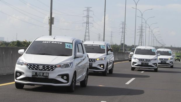 All New Ertiga Hybrid diuji Surabaya-Malang-Surabaya.