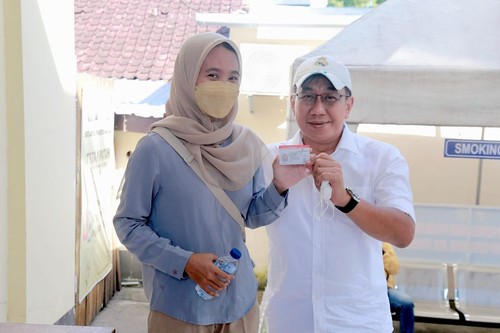 Anak Kapolda NTB Jalani Tes Pembuatan SIM C di Polresta Mataram