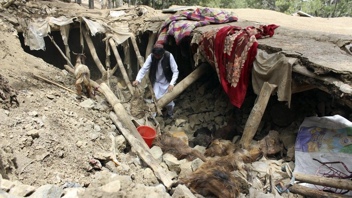 Foto Dampak Kerusakan Gempa Afghanistan Yang Tewaskan 1 000 Orang