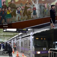 fotoinet Potret Kontras Kehidupan di Korea Selatan dan Utara