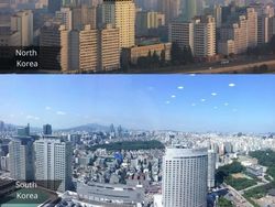 Potret Kontras Kehidupan di Korea Selatan dan Utara
