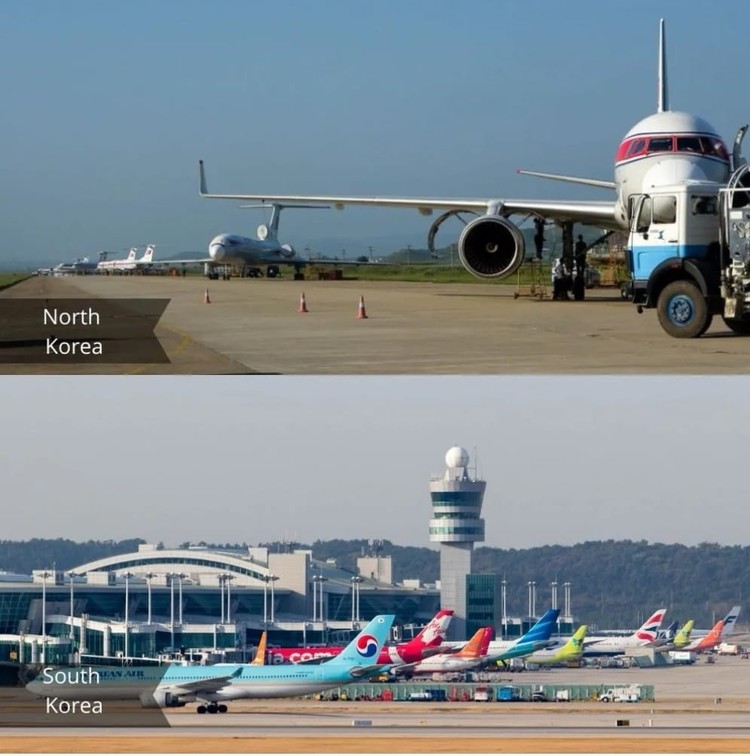 fotoinet Potret Kontras Kehidupan di Korea Selatan dan Utara fotoinet Potret Kontras Kehidupan di Korea Selatan dan Utara