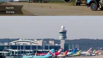 Korea Utara hanya memiliki satu maskapai penerbangan dan menjadi salah satu maskapai penerbangan terburuk di dunia. Sementara di Korea Selatan memiliki banyak maskapai. Selain itu sangat sedikit penerbangan ke Korea Utara, sebaliknya Korea Selatan memiliki banyak pilihan penerbangan tak heran banyak turis-turis melancong ke negeri ginseng ini. Foto: cleverclassic