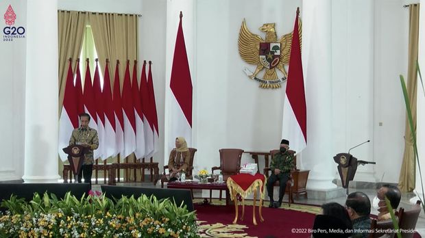 Jokowi di Penyampaian LHP LKPP Tahun 2021, Istana Kepresidenan Bogor, 23 Juni 2022