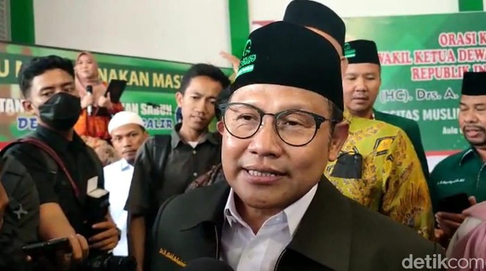 Ketum PKB Muhaimin Iskandar alias Cak Imin (foto: Golklas/detikSumut)