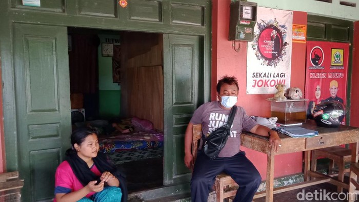 Kondisi rumah Boby di Klaten, Kamis (23/6/2022).